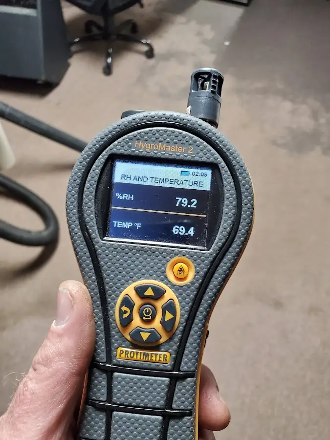 Moisture meter humidity assessment for Fire & Smoke Damage Restoration in Kearns